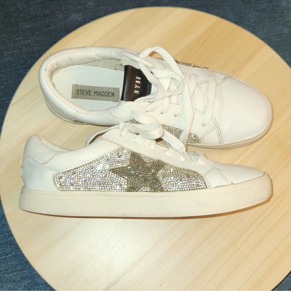 Steve Madden | Philip Rhinestone Sneakers - Picture 2 of 11